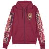 raphtalia Zip Hoodie Front Mockup - Anime Gifts Store