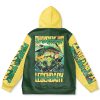 rayquaza Flat Hoodie back - Anime Gifts Store