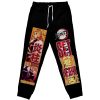 rengoku Sweatpants Front Mockup - Anime Gifts Store