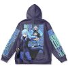 rimuru Flat Hoodie back 1 - Anime Gifts Store