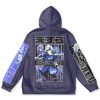 rimuru Flat Hoodie back - Anime Gifts Store