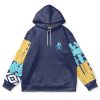 rockman Flat Hoodie front - Anime Gifts Store