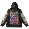 ronin Flat Hoodie back - Anime Gifts Store