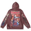 rudy Flat Hoodie back - Anime Gifts Store