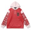 rukawa Flat Hoodie front - Anime Gifts Store