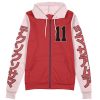 rukawa Zip Hoodie Front Mockup - Anime Gifts Store