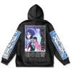 rukia Flat Hoodie back - Anime Gifts Store