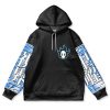 rukia Flat Hoodie front - Anime Gifts Store