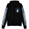 rukia Zip Hoodie Front Mockup - Anime Gifts Store