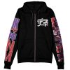 ryuk Zip Hoodie Front Mockup - Anime Gifts Store