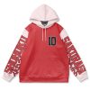 sakuragi Flat Hoodie front - Anime Gifts Store