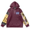 sanji Flat Hoodie front 1 - Anime Gifts Store