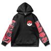 scizor Flat Hoodie front - Anime Gifts Store