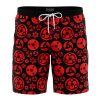 sharingan Hawaiian Swim Trunks Board Shorts Knot 1 - Anime Gifts Store