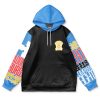 shinra Flat Hoodie front - Anime Gifts Store