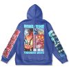 shoto Flat Hoodie back - Anime Gifts Store