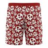 skull Hawaiian Swim Trunks Board Shorts back - Anime Gifts Store