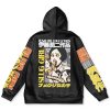 sluggirl Flat Hoodie back - Anime Gifts Store