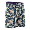 snorlax Hawaiian Swim Trunks Board Shorts side Knot - Anime Gifts Store