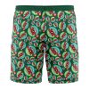 sos Hawaiian Swim Trunks Board Shorts back - Anime Gifts Store