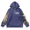 spike Flat Hoodie front - Anime Gifts Store