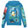 squirtle Zip Hoodie Back Mockup - Anime Gifts Store