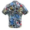 steeltype Button Up Hawaiian Shirt back - Anime Gifts Store