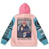 sukuna Flat Hoodie back - Anime Gifts Store