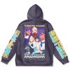 summer Flat Hoodie back - Anime Gifts Store