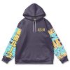 summer Flat Hoodie front - Anime Gifts Store