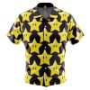 superstar Button Up Hawaiian Shirt front new - Anime Gifts Store