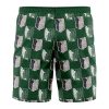 survey corps Hawaiian Swim Trunks Board Shorts back - Anime Gifts Store