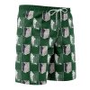 survey corps Hawaiian Swim Trunks Board Shorts side Knot - Anime Gifts Store