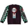 tanjiro Flat Sweatshirt back - Anime Gifts Store