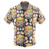 togepi Button Up Hawaiian Shirt front - Anime Gifts Store