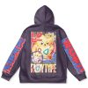 togepi Flat Hoodie back - Anime Gifts Store