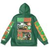 torterra Flat Hoodie back - Anime Gifts Store