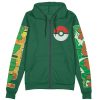 torterra Zip Hoodie Front Mockup - Anime Gifts Store