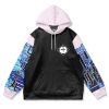 toshiro Flat Hoodie front - Anime Gifts Store