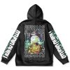 totoro Flat Hoodie back - Anime Gifts Store