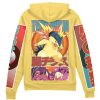 typhlosion Zip Hoodie Back Mockup - Anime Gifts Store