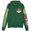 tyranitar Zip Hoodie Front Mockup - Anime Gifts Store