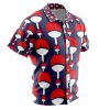 uchiha Button Up Hawaiian Shirt side - Anime Gifts Store