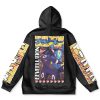 umbreon1 Flat Hoodie back - Anime Gifts Store