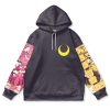 usagi Flat Hoodie front - Anime Gifts Store