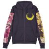 usagi Zip Hoodie Front Mockup - Anime Gifts Store