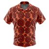 uzumaki Button Up Hawaiian Shirt front new - Anime Gifts Store