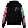 uzumaki Zip Hoodie Front Mockup - Anime Gifts Store