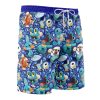 waterpoke Hawaiian Swim Trunks Board Shorts side Knot - Anime Gifts Store