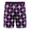 whitebeard Hawaiian Swim Trunks Board Shorts back - Anime Gifts Store